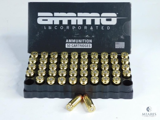 50 Rounds Ammo Incorporated .40 S&W, 180 Grain TMC