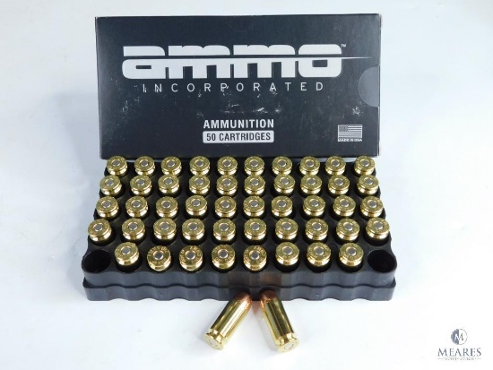 50 Rounds Ammo Incorporated .40 S&W, 180 Grain TMC