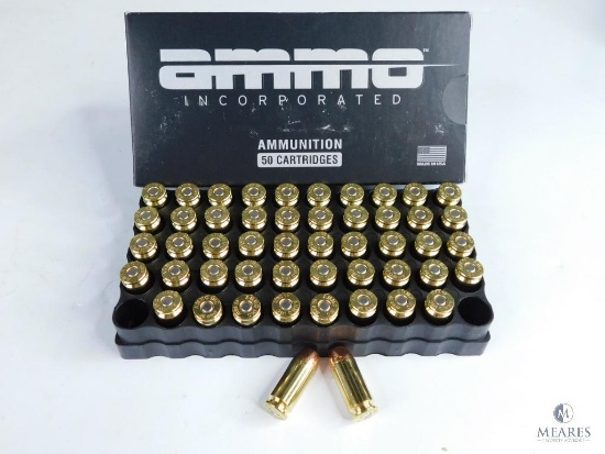 50 Rounds Ammo Incorporated .40 S&W, 180 Grain TMC