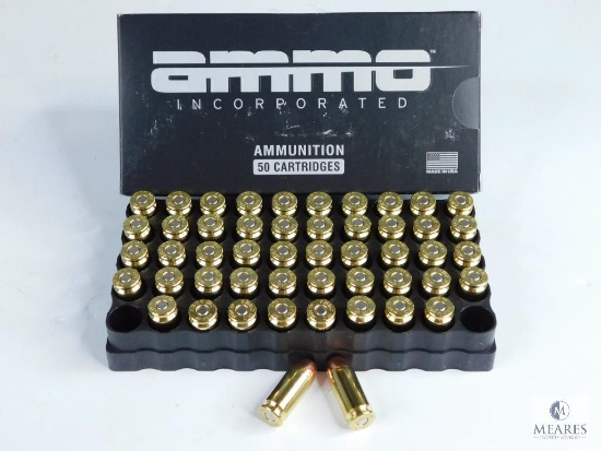 50 Rounds Ammo Incorporated .40 S&W, 180 Grain TMC
