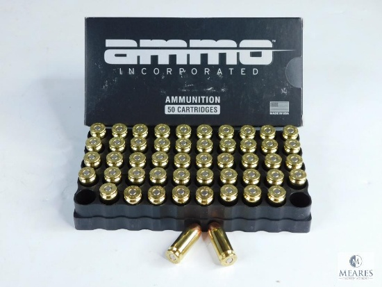 50 Rounds Ammo Incorporated .40 S&W, 180 Grain TMC