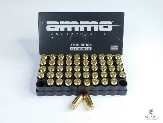 50 Rounds Ammo Incorporated .40 S&W, 180 Grain TMC