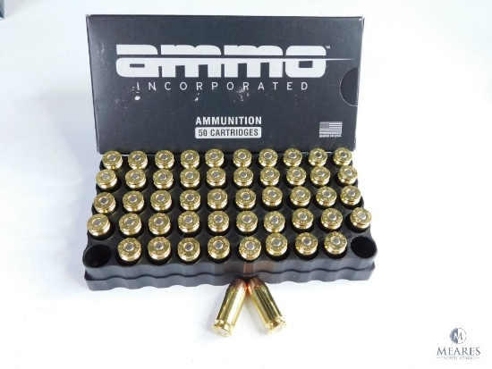50 Rounds Ammo Incorporated .40 S&W, 180 Grain TMC