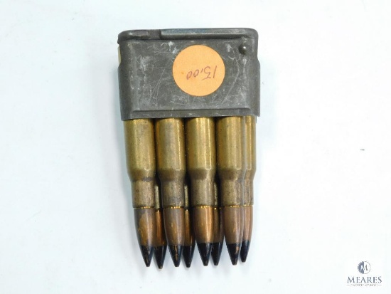 Garand Clip with Eight AP Rounds