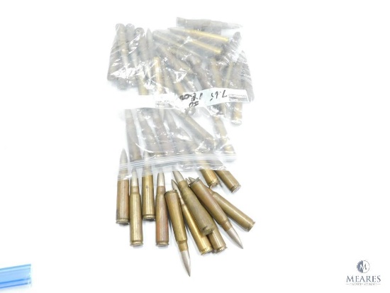 50 Rounds Old Mil Ammo 7.65