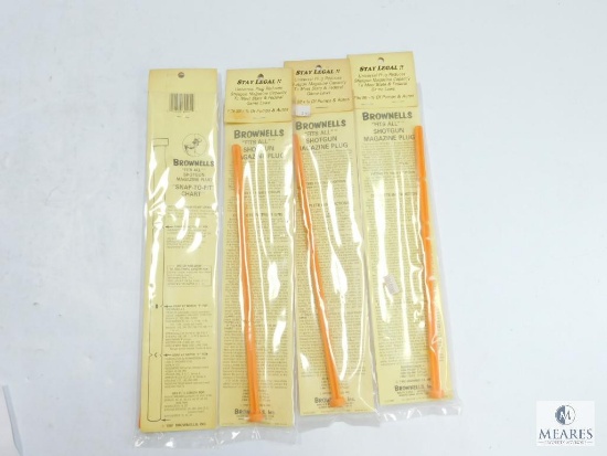 Four Brownells Shotgun Plug Kits