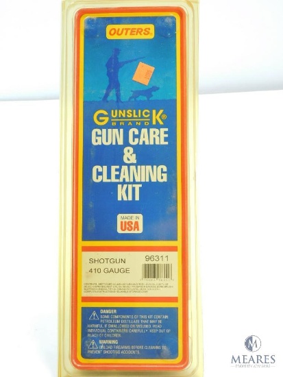Outers Gunslick Brand Gun Care & Cleaning Kit For .410 Gauge Shotgun