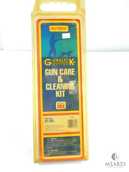 Outers Gunslick Brand Gun Care & Cleaning Kit For 22 Caliber Pistol