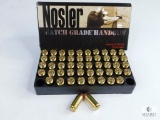 50 Rounds Nosler ASP .40 S&W, 180 Grain JHP
