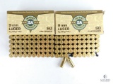 100 Rounds Patriot 2A Sports, LLC 9mm Luger, 8g/124gr, FMJ