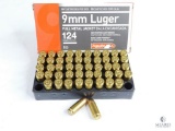50 Rounds Aguila 9mm Luger 124 Grain FMJ