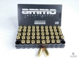 50 Rounds Ammo Incorporated .40 S&W, 180 Grain TMC