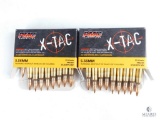 40 Rounds PMC X-Tac 5.56mm, 55 Grain FMJ-BT