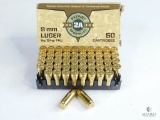 50 Rounds 9mm Luger Patriot 2A Sports, LLC 8g/124gr FMJ