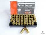 50 Rounds Aguila 9mm Luger 124 Grain FMJ