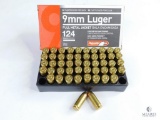 50 Rounds Aguila 9mm Luger 124 Grain FMJ