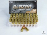 50 Rounds CCI Blazer 9mm Luger 115 Grain FMJ