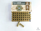 50 Rounds 9mm Luger Patriot 2A Sports, LLC 8g/124gr FMJ