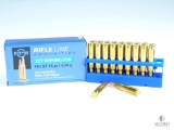 20 Rounds PPU 223 Remington, FMJ BT 55 Grain