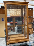 Wood and Glass Display Case