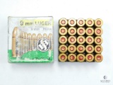 25 Rounds 9mm Luger