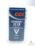 50 Rounds CCI Stinger 22 LR