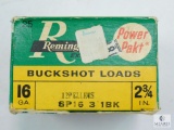 25 Rounds Remington 16 Gauge Buckshot