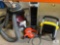 1.5 HP Shop Vac, Stanley Heater, Black and Decker Sander