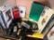 Two ThinkPad Docking Stations with Cords, iPad Holders