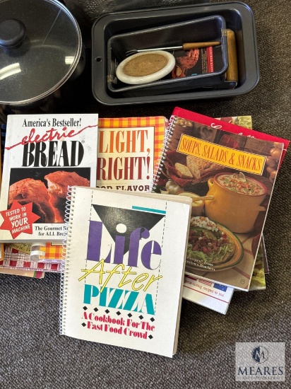Household Lot with Pots, Cookbooks and Picture Frames