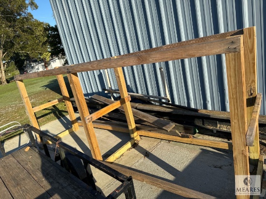 Wooden Shelf Unit 125 x 39