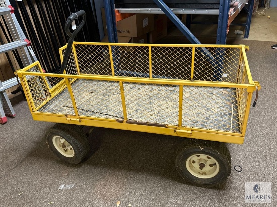 Garden Cart with Drop Down Sides