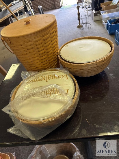 Group of Longaberger Baskets