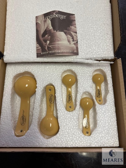 Longaberger Woven Traditions Measuring Spoons