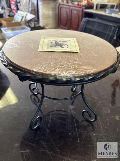 Longaberger Wrought Iron Foundry Collection Stand