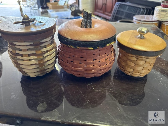 Group of Longaberger Baskets
