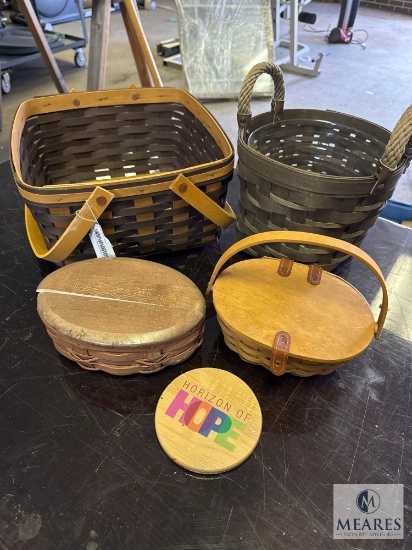Group of Longaberger Baskets
