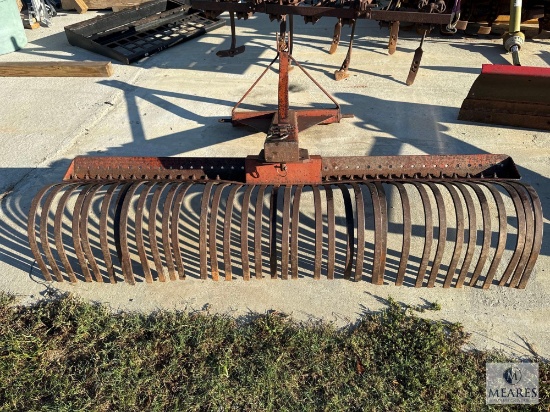 Six-foot Rock Rake 3PH