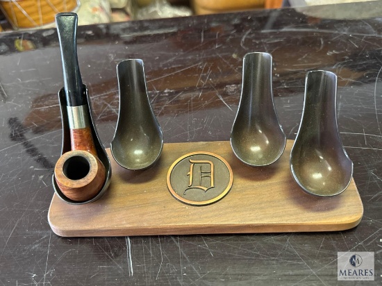 Pipe Stand, Initialed with an Old English D