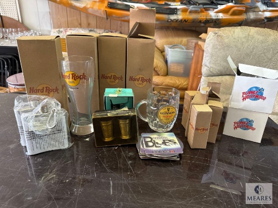 Hard Rock/Planet Hollywood Cups, Shot Glasses