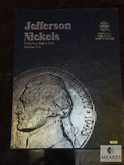 Incomplete Jefferson Nickel Collector Book