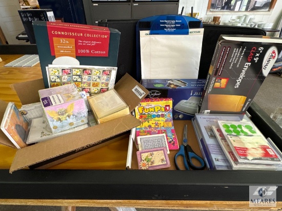 Large Lot of Office Supplies