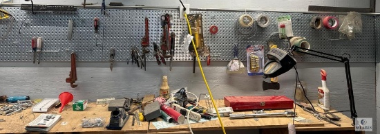Mixed Lot of Hand Tools and Hardware