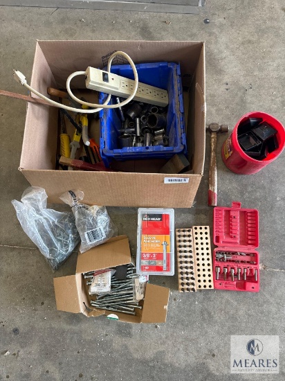 Hardware, Metal Letter Stamps, Drill Bits
