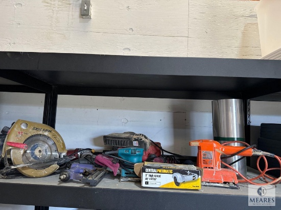 Large Lot of Wired Power Tools