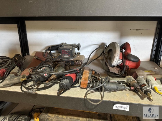 Large Wired Power Tool Lot