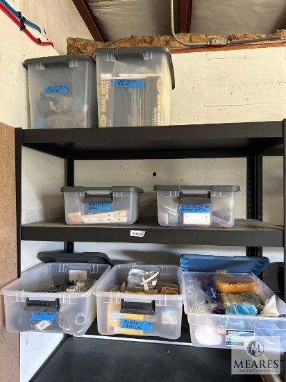 Contents of Shelf - Hardware, Painting Items, Chain