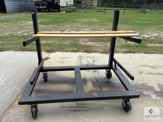 Rolling Metal Rack