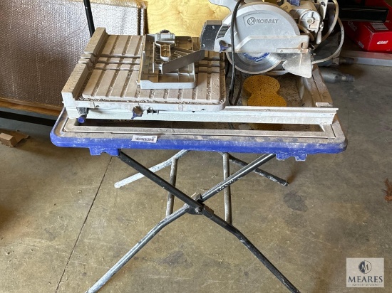 Kobalt Portable Tile Cutter with Table