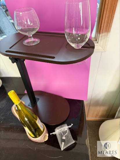 Bathtub Wine Holder, High Heel Wine Holder and Stopper